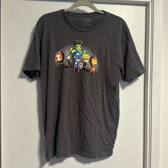 EUC: authentic marvel Chibi style captain  America hulk IronmanThor Hawkeye - Picture 1 of 4